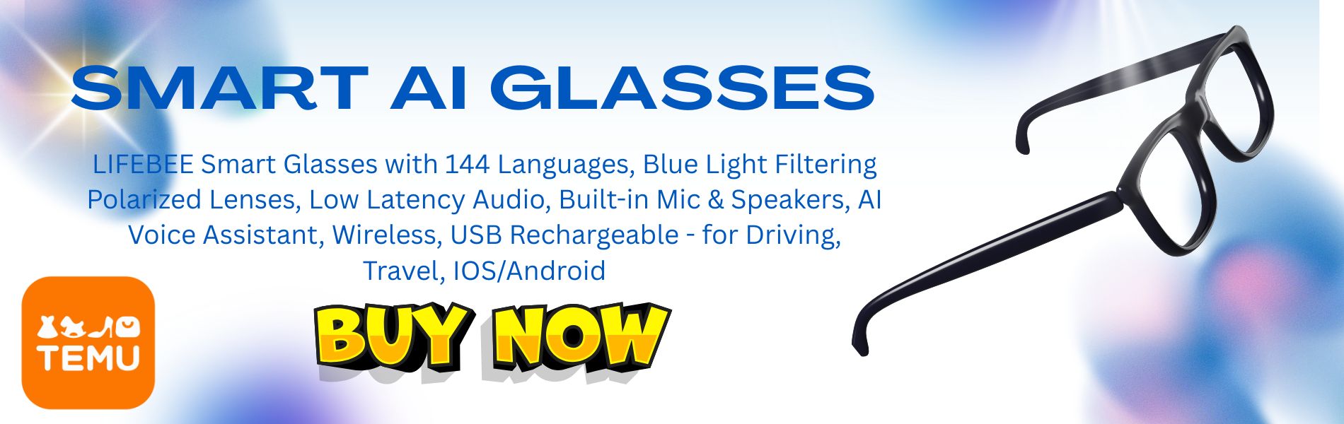 Temu AI Glasses